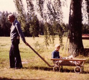 Georg och Kalle på Fågelsången 1987